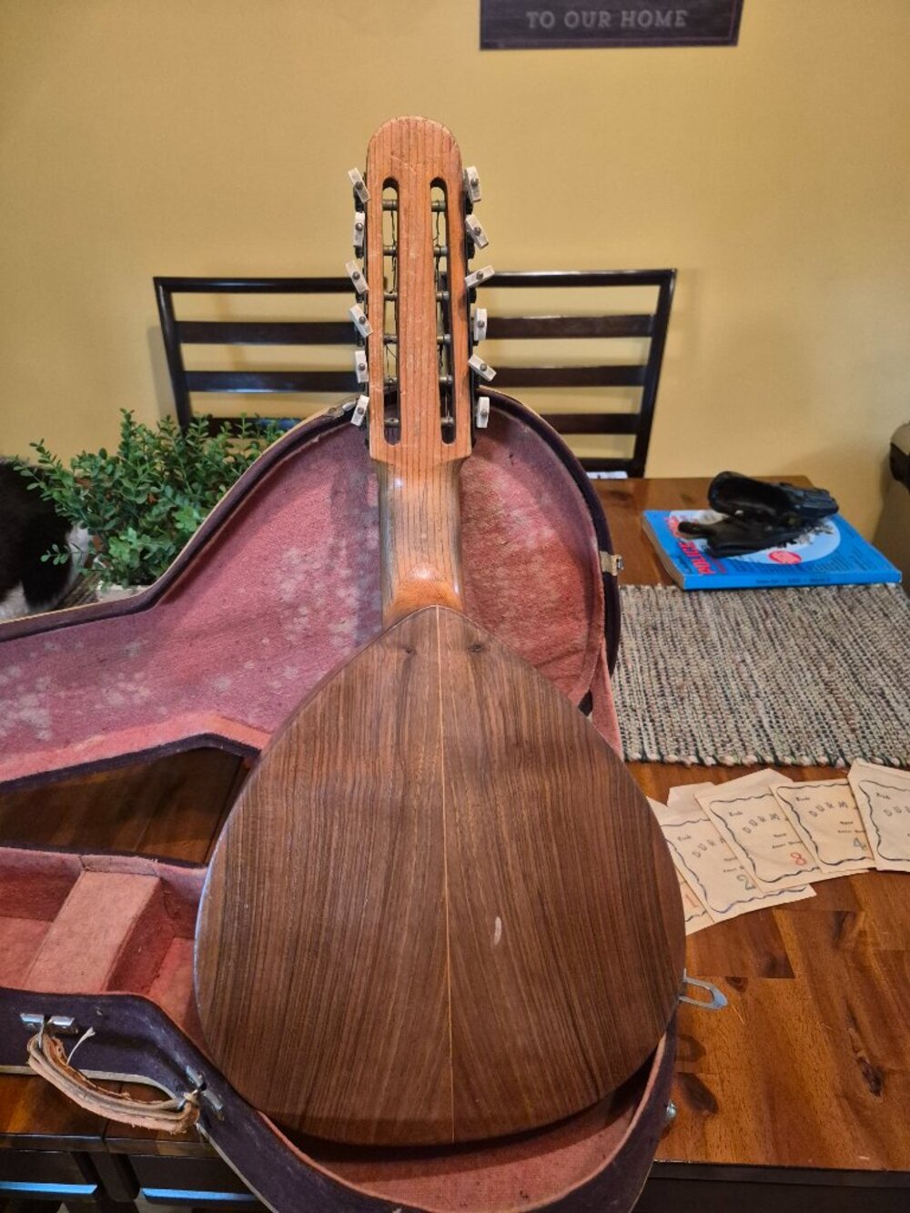Vintage Spanish Bandurria from 1920s sounds amazing over 100years old - Picture 11 of 13